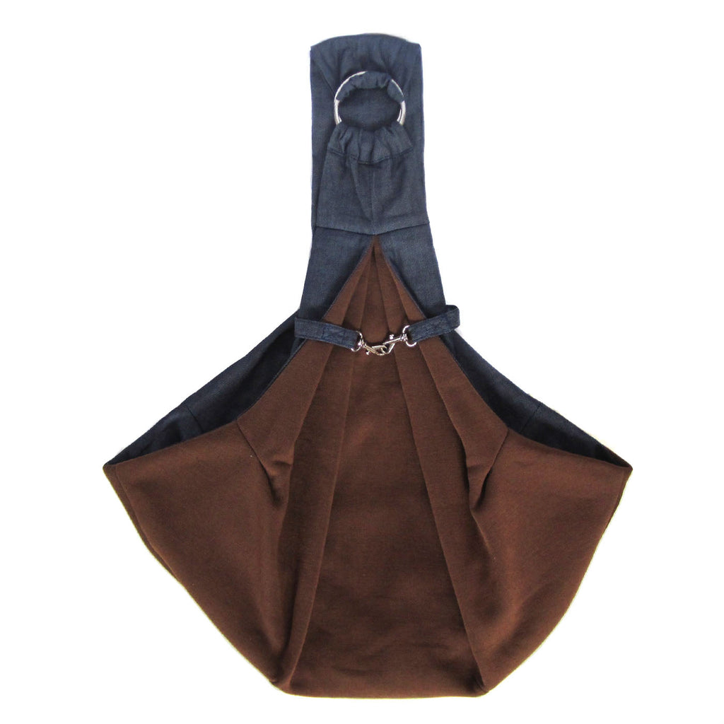 Chico Denim Pet Sling Carrier with Adjustable Strap