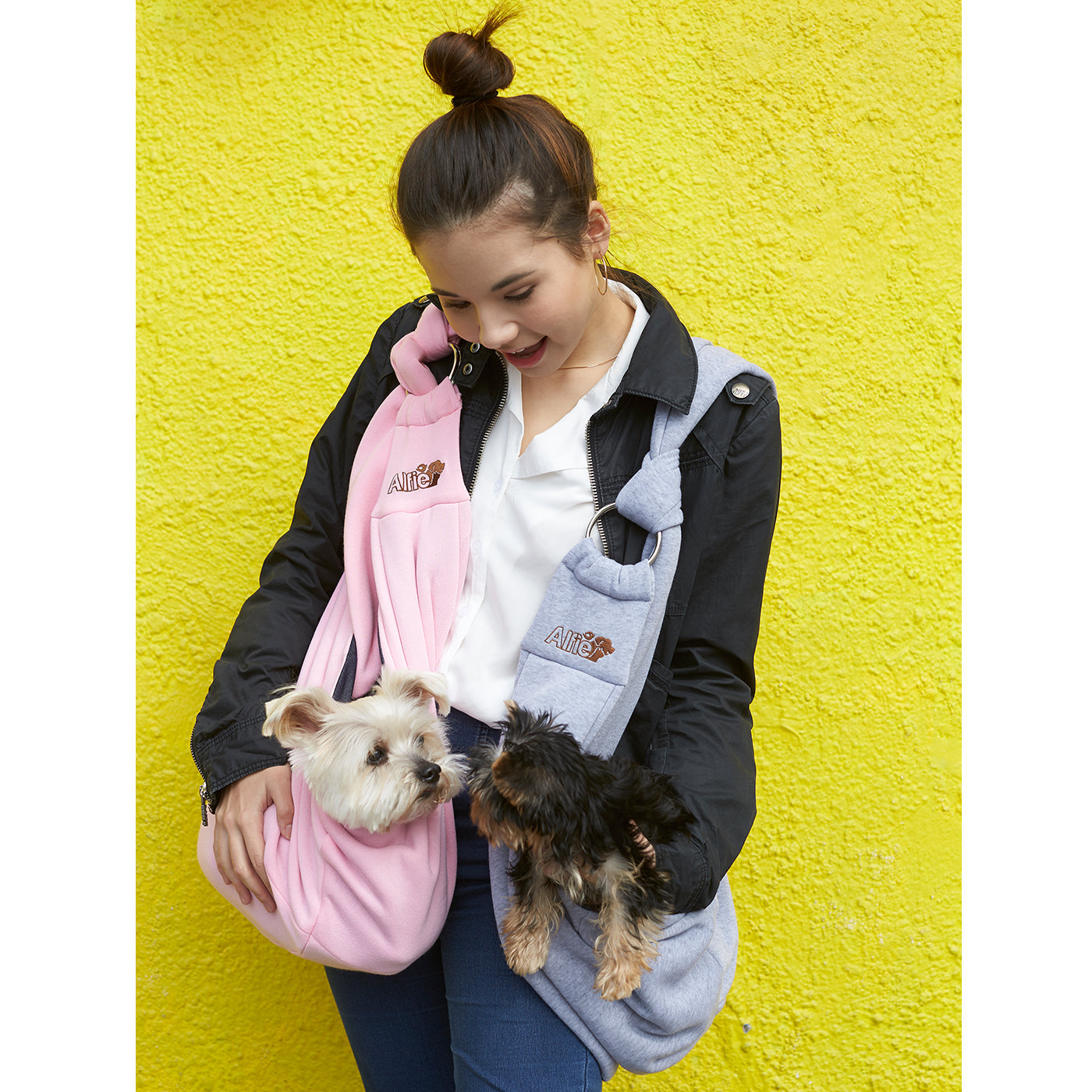 Chico Pink Pet Sling Carrier with Adjustable Strap