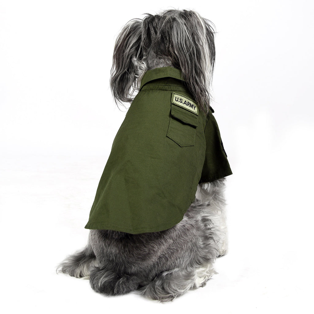 Asher Military Polo Shirt Green