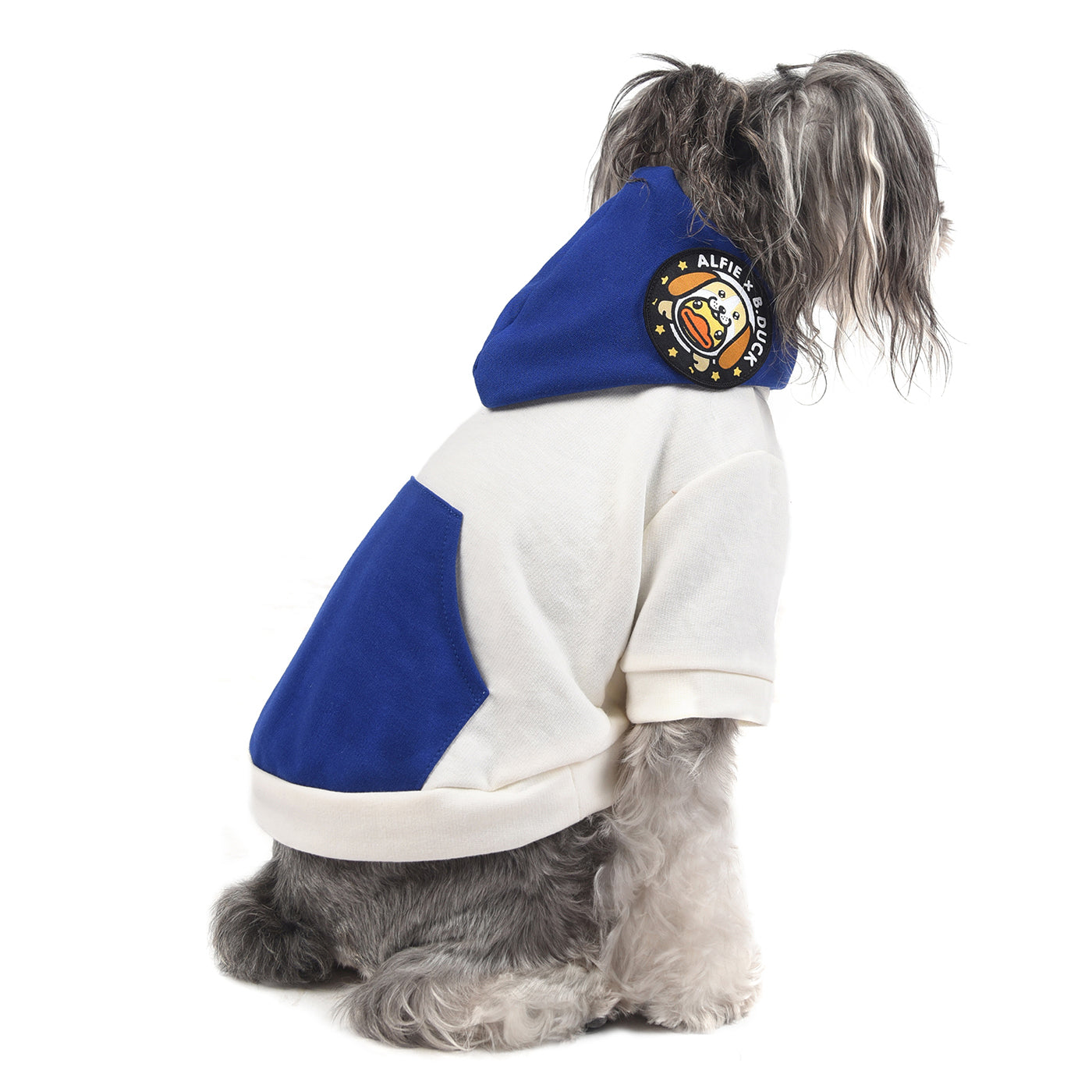 Kyle Two Tone Active Hoodie Blue