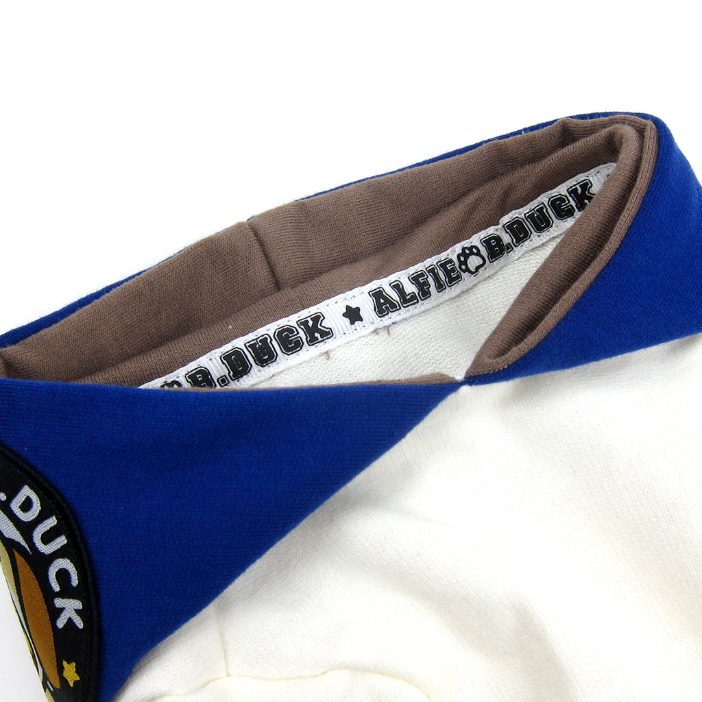 Kyle Two Tone Active Hoodie Blue