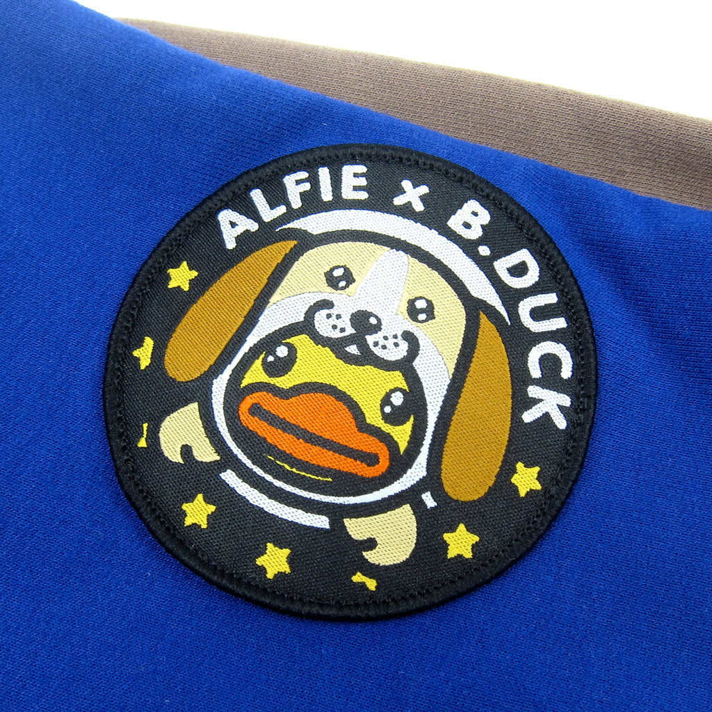 Kyle Two Tone Active Hoodie Blue