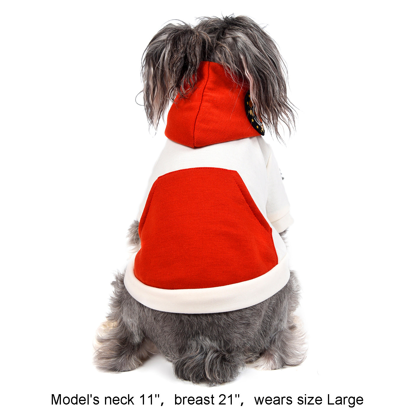 Kyle Two Tone Active Hoodie Red