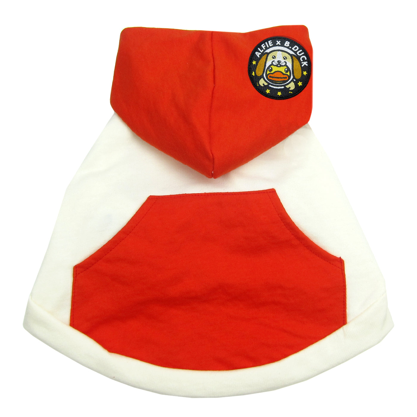 Kyle Two Tone Active Hoodie Red