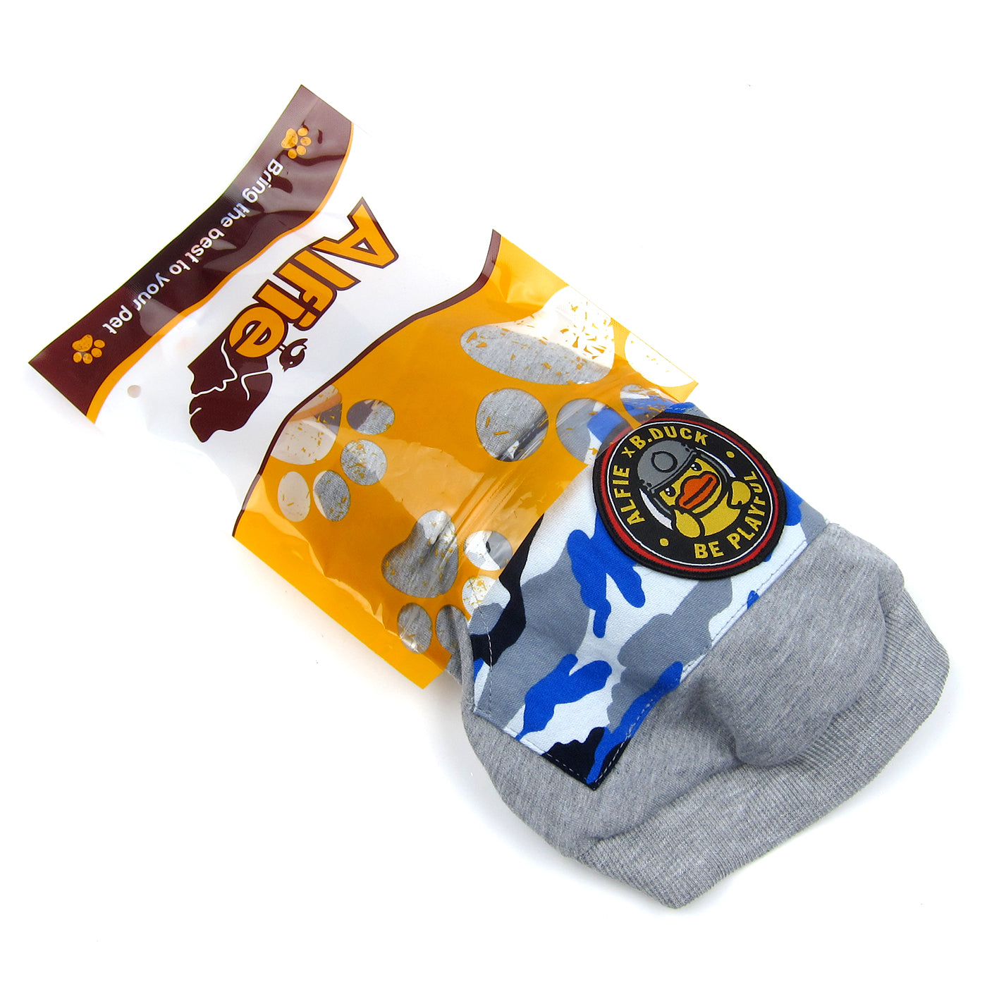 Maddox Military Hoodie Blue