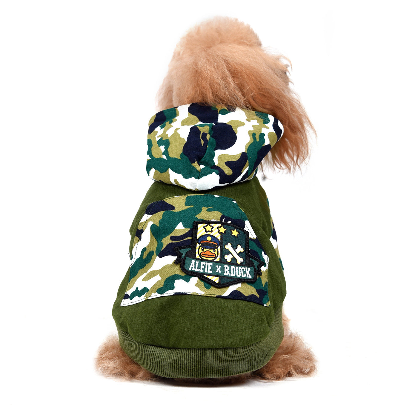 Maddox Military Hoodie Green
