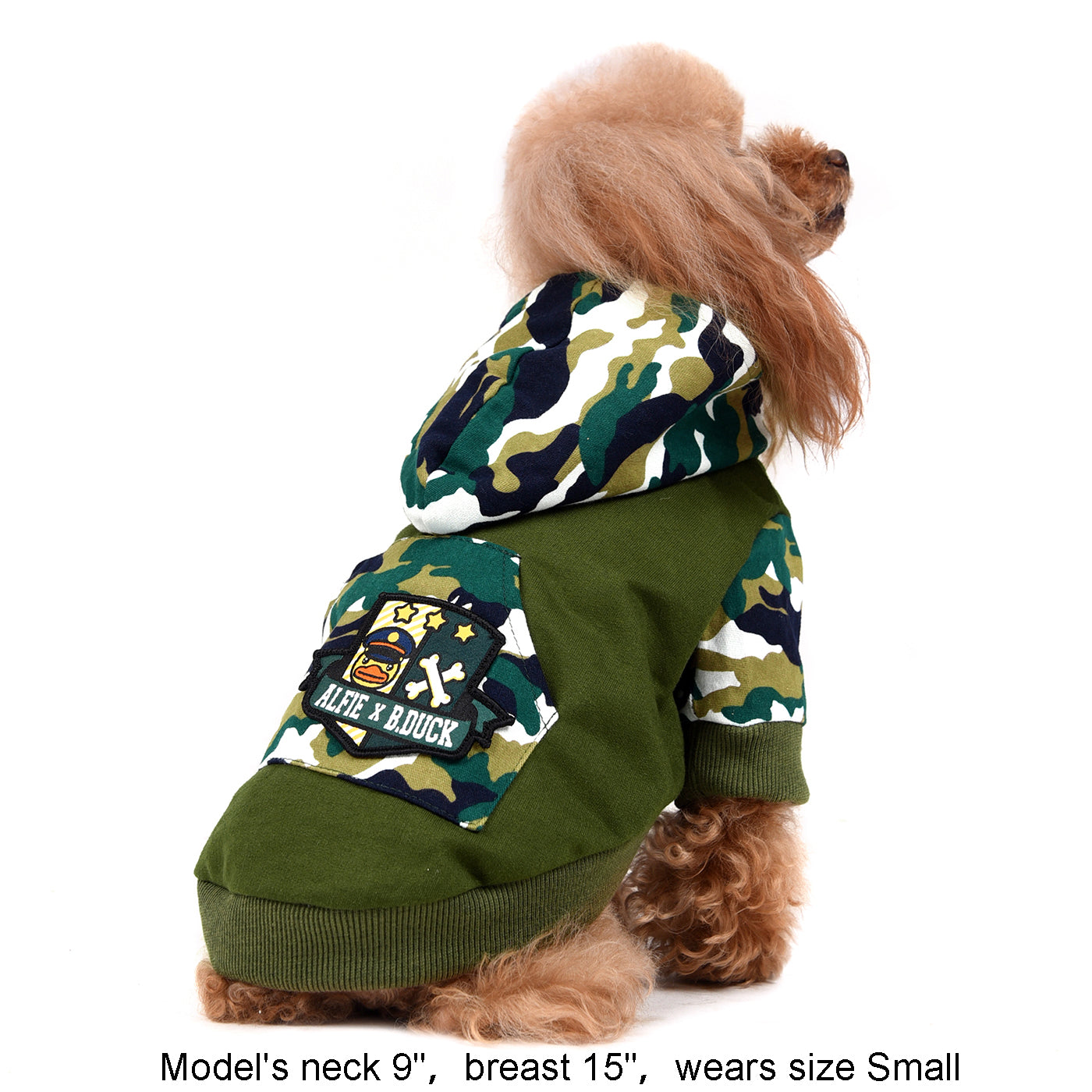 Maddox Military Hoodie Green