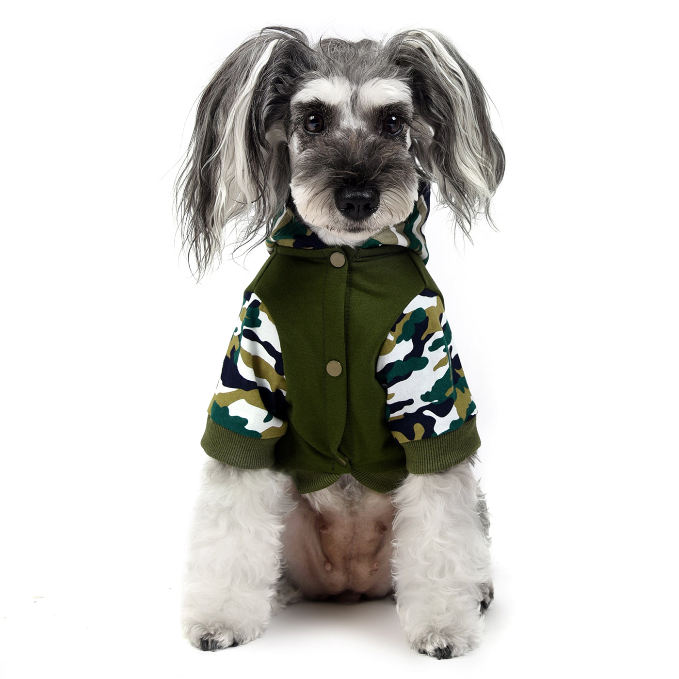 Maddox Military Hoodie Green