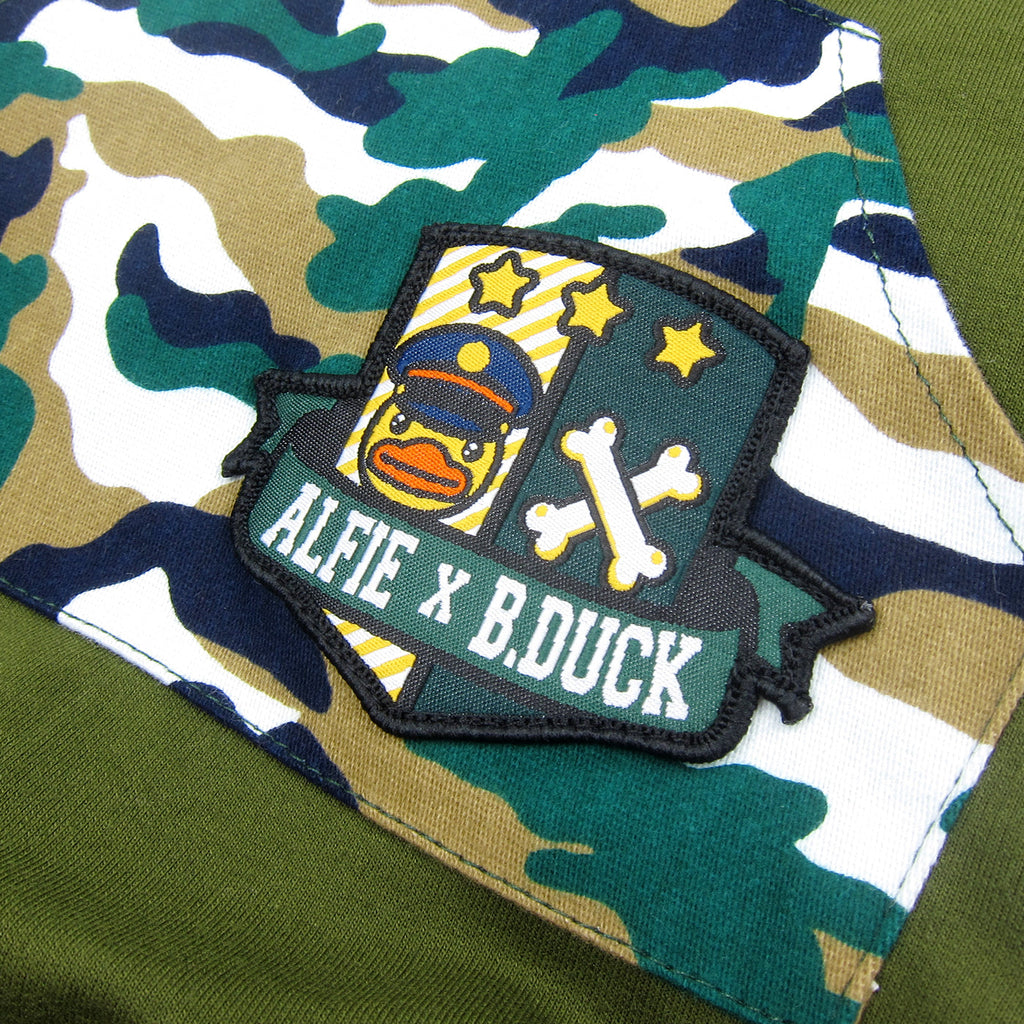 Maddox Military Hoodie Green