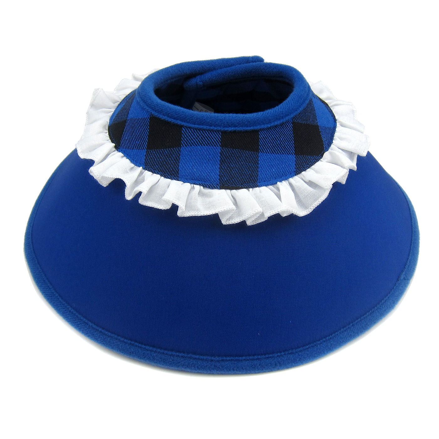 Candace Flannel Soft Recovery Collar Blue