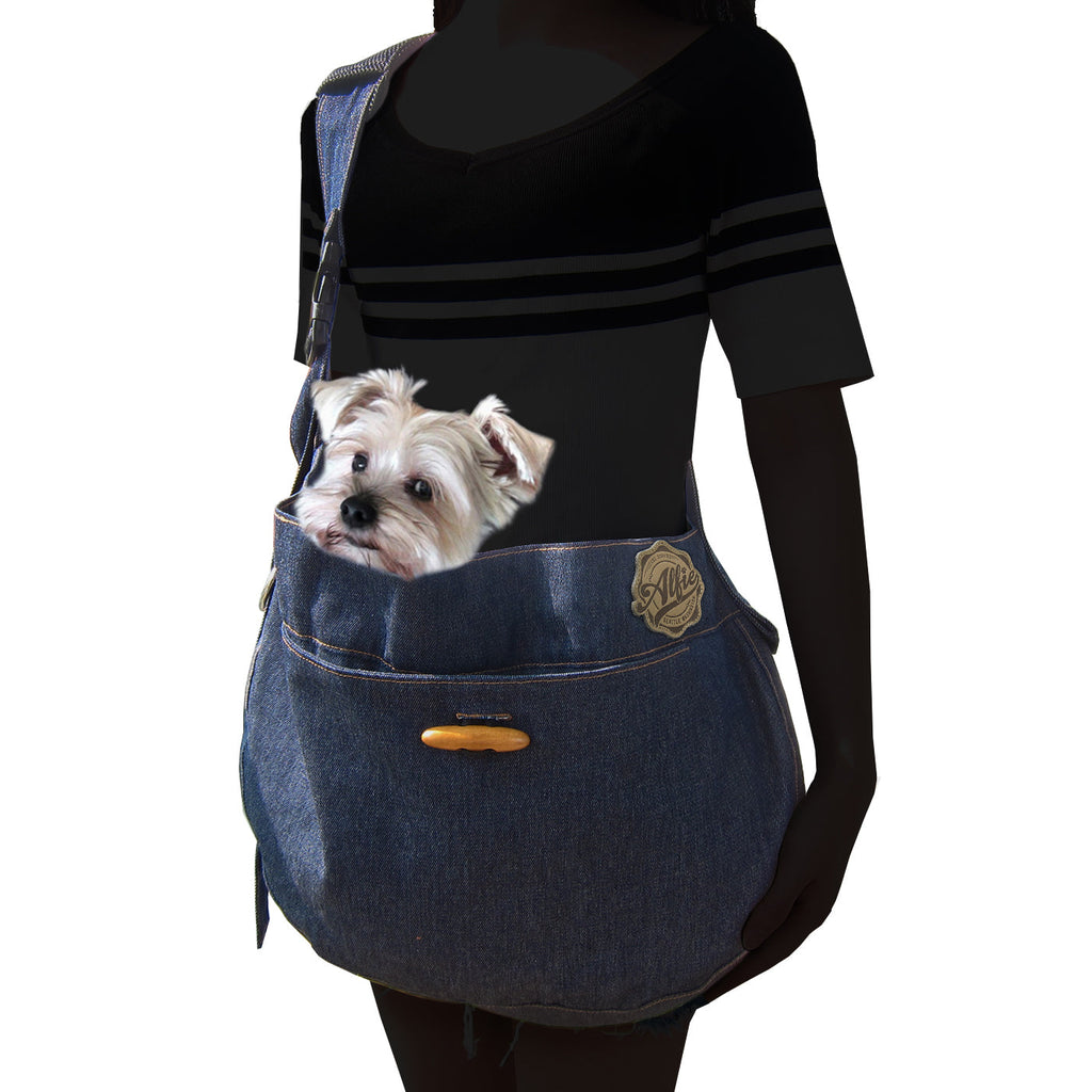 Lucian Denim Pet Sling Carrier