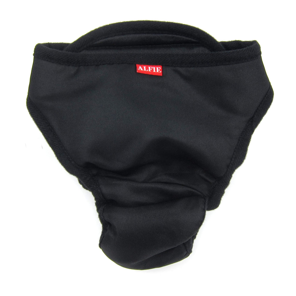 Maxine Sanitary Pantie with Velcro Closure Black