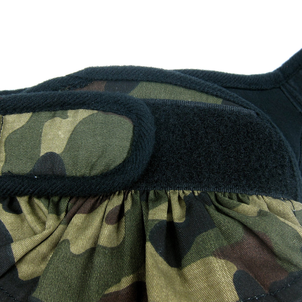 Maxine Sanitary Pantie with Velcro Closure Green