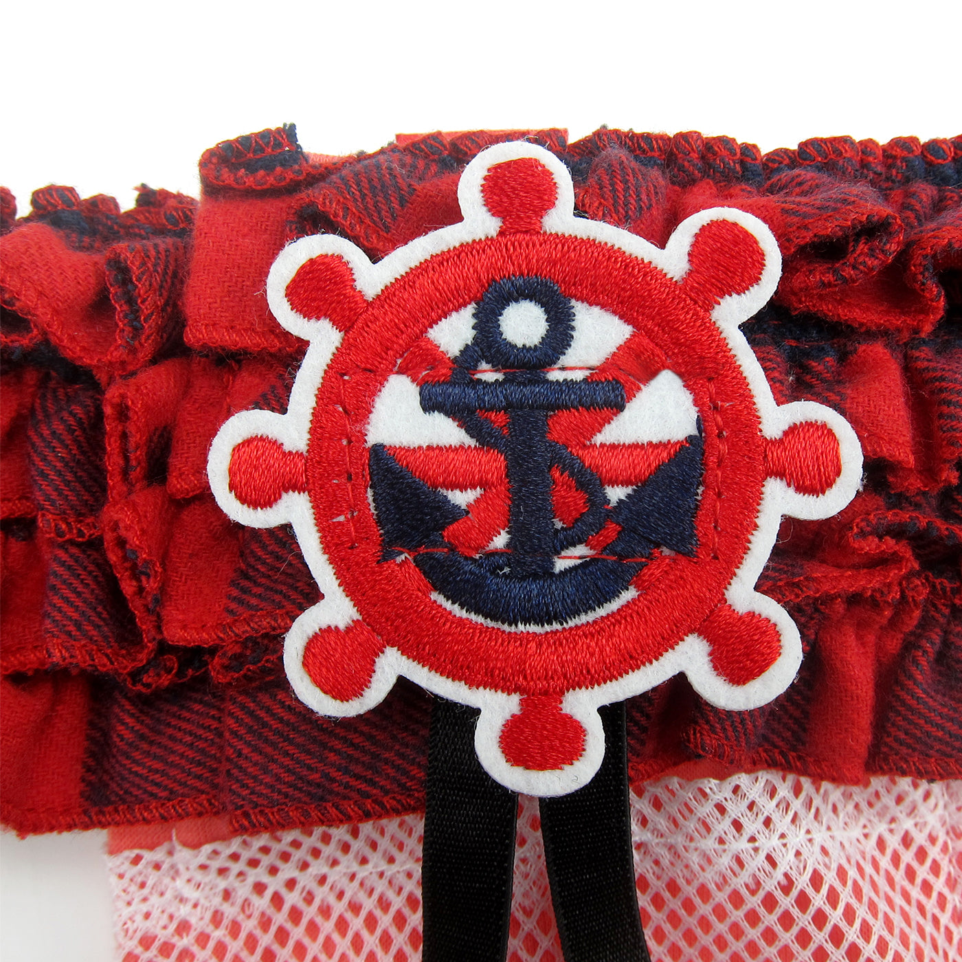 Mia Sanitary Pantie Red Plaid