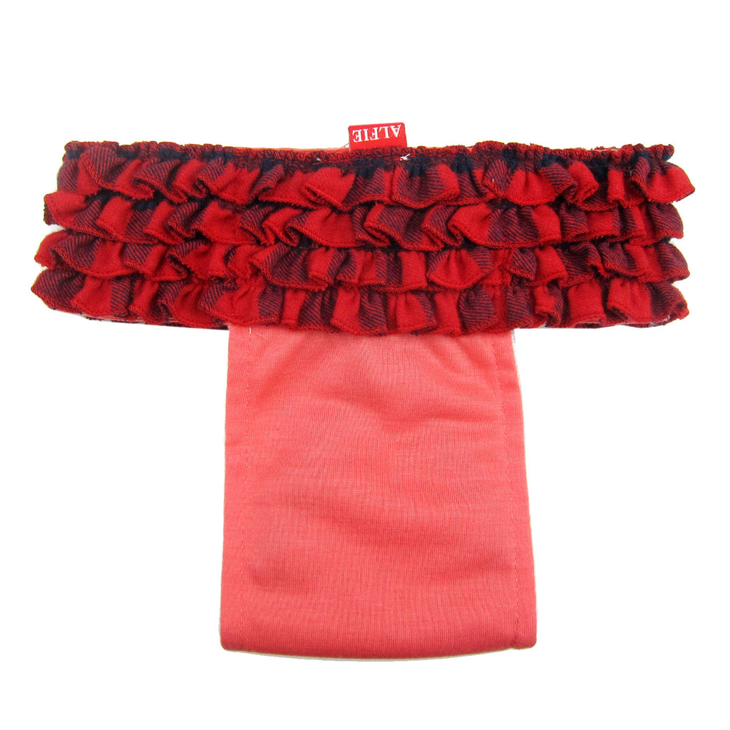 Mia Sanitary Pantie Red Plaid