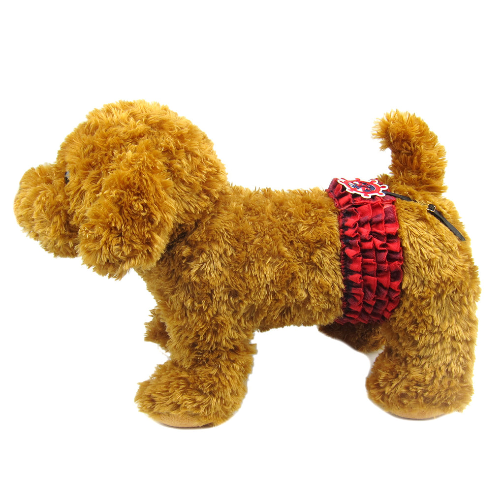 Mia Sanitary Pantie Red Plaid