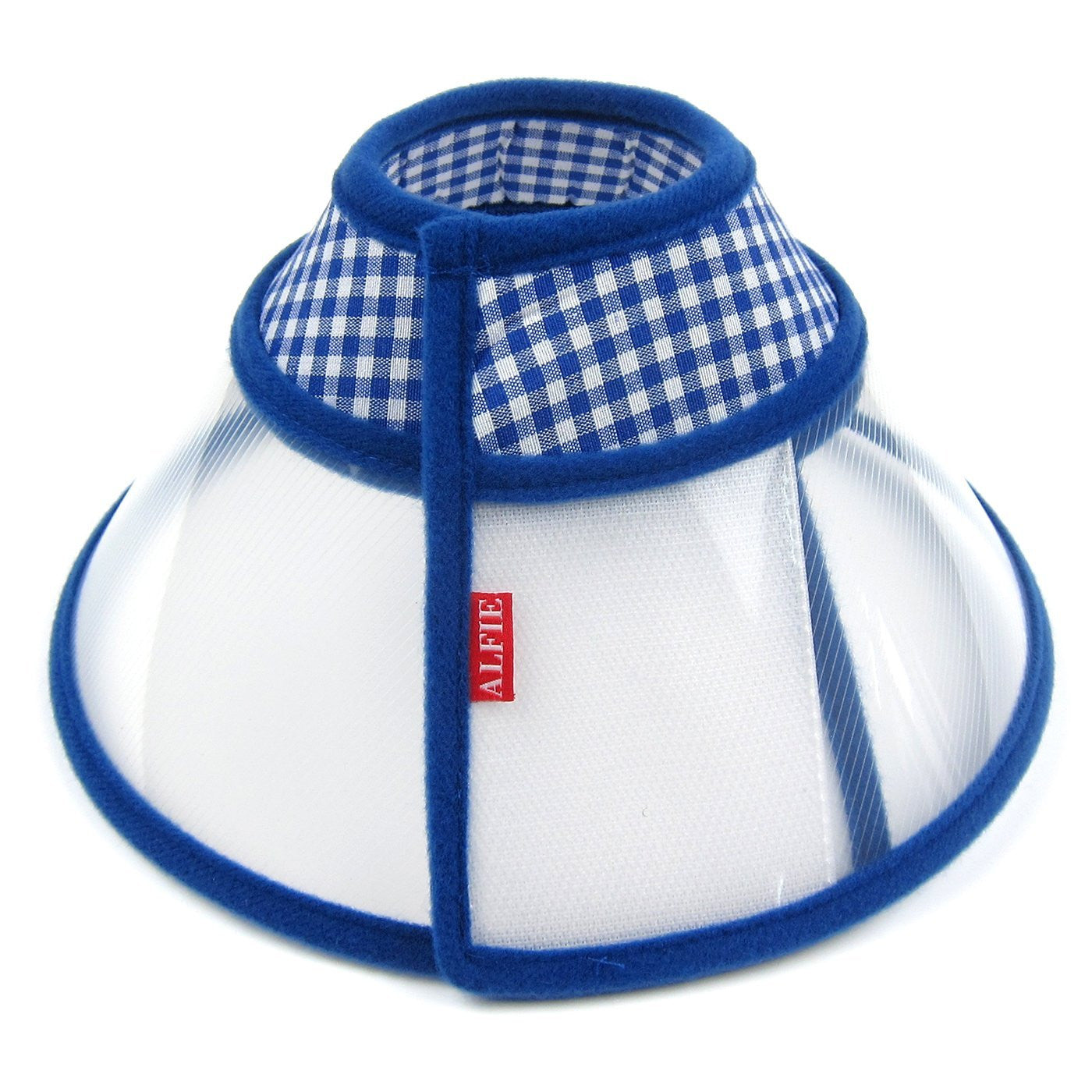 Zumi Recovery Collar with Soft Edge V2 Blue - Button Closure