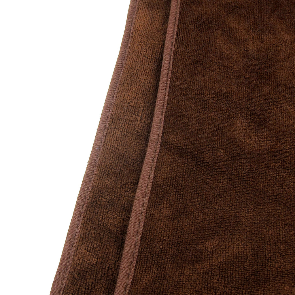 Amber 2-Piece Set Microfiber Fast-Dry Pet Bathing Pockets Towel