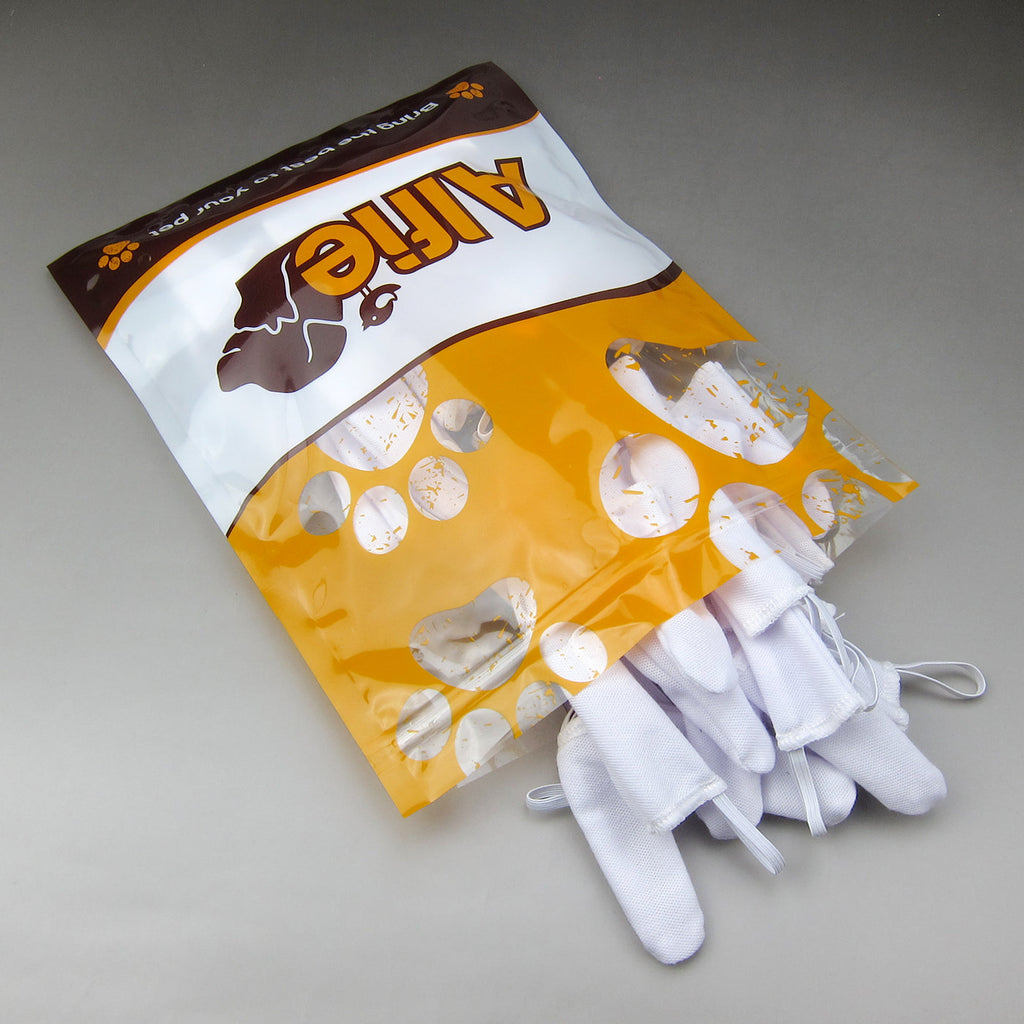 Avent Cotton Pet Dental Finger Brush - Size: 30-Piece Set