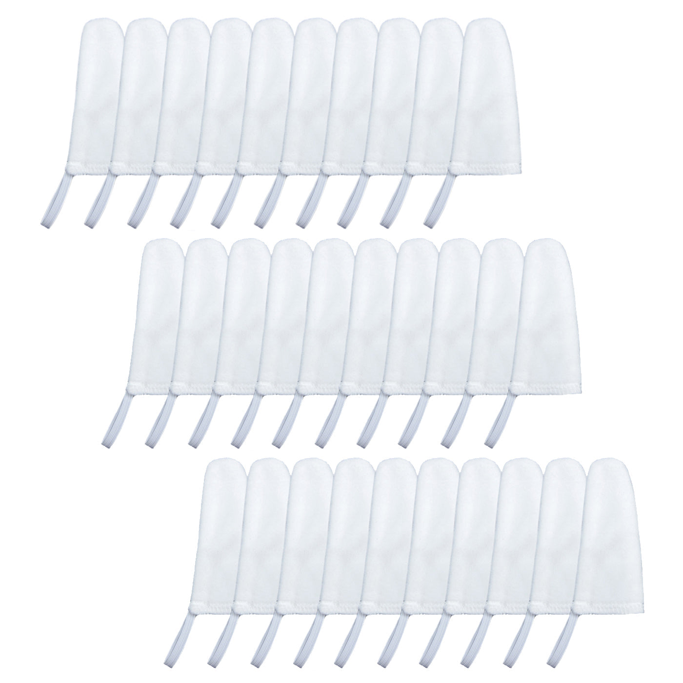 Walton Cotton Pet Dental Finger Brush - Size: 30-Piece Set