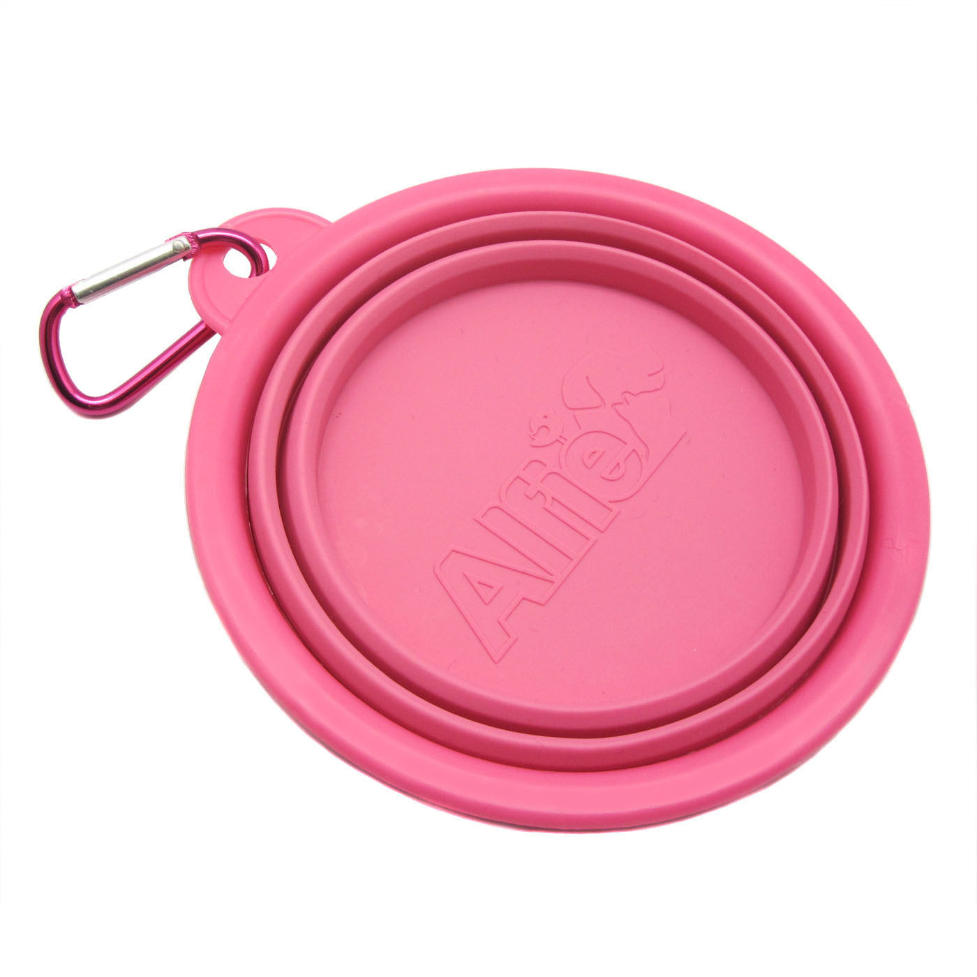 Rosh Silicone Expandable/Collapsible Bowl with Carabineer